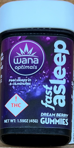 Wana - Fast Asleep 100mg
