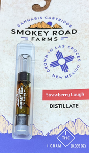 Smokey Road - Distillate Cart - Strawberry Cough (S) 1g