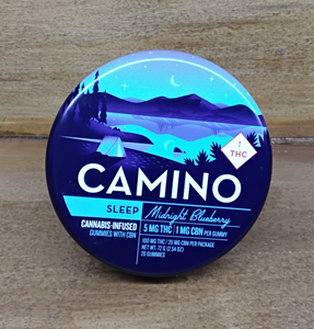 Camino Midnight Blueberry 5mg THC 1mg CBN 20 Pack