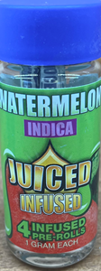 Juiced - Watermelon - Flavored Pre-Roll 4 pack 1g - (Indica)