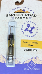 Smokey Road - Distillate Cart - Super Lemon Haze (S) 1g